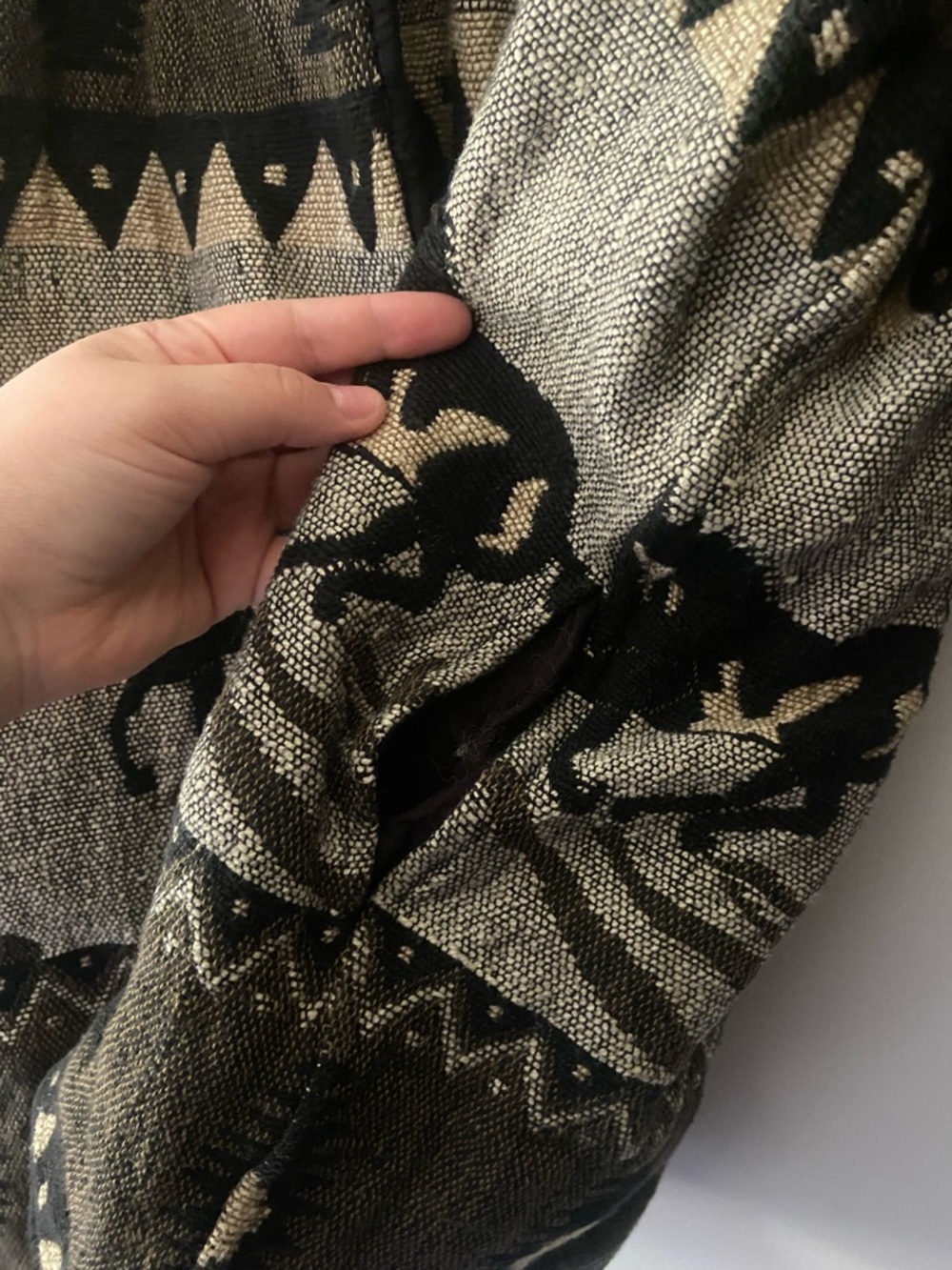 K•E•R•E•N Hart Tapestry Jacket Blazer Button Detail Equestrian Western Plus 2X - Picture 8 of 10